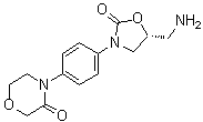 CAS # 1411775-06-8, 4-[4-[(5R)-5-(Aminomethyl)-2-oxo-3-oxazolidinyl]phenyl]-3-morpholinone