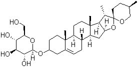 structure of CAS# 14144-06-0, Diosgenin glucoside