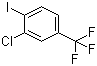 structure of CAS# 141738-80-9, 3-Chloro-4-iodobenzotrifluoride