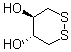 CAS # 14193-38-5, trans-1,2-Dithiane-4,5-diol, (±)-trans-1,2-Dithiane-4,5-diol, NSC 663605, trans-1,2-Dithiane-4,5-diol, trans-4,5-Dihydroxy-1,2-dithiane, trans-4,5-Dihydroxy-o-dithiane