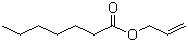 Allyl heptanoate molecular structure (CAS 142-19-8)
