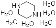 structure of CAS# 142-63-2, Piperazine hydrate