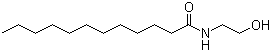 CAS # 142-78-9, N-(2-Hydroxyethyl)dodecanamide, 2-Dodecanamidoethanol, Amisol LME, Comperlan LM, Copramyl, Crillon LME, Cyclomide LM