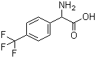 structure of CAS# 142012-65-5, 4-(三氟甲基)-DL-苯甘氨酸