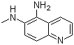 structure of CAS# 14204-98-9, 5-氨基-6-(甲基氨基)喹啉