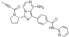 structure of CAS# 1420477-60-6, Acalabrutinib