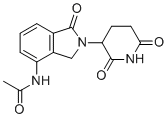 structure of CAS# 1421593-80-7, N-乙酰基来那度胺