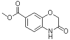 structure of CAS# 142166-00-5, 3,4-二氢-3-氧代-2H-1,4-苯并恶嗪-7-羧酸甲酯