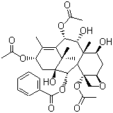 CAS # 142203-65-4, 13-Acetyl-9-dihydrobaccatin III, 2a,3,4,4a,5,6,9,10,12,12a-Decahydro-4a,8,13,13-tetramethyl-7,11-methano-1H-cyclodeca[3,4]benz[1,2-b]oxete-4,5,6,9,11,12,12b-heptol (2aR,4S,4aS,5R,6R,9S,11S,12S,12aR,12bS)-6,9,12b-triacetate 12-benzoate