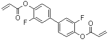 CAS # 1422344-83-9, 2-Propenoic acid 1,1'-(3,3'-difluoro[1,1'-biphenyl]-4,4'-diyl) ester