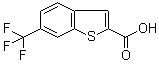 structure of CAS# 142329-22-4, 6-(三氟甲基)苯并[b]噻吩-2-羧酸