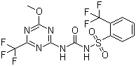 structure of CAS# 142469-14-5, 三氟甲磺隆