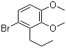 structure of CAS# 142601-49-8, 3,4-二甲氧基-2-丙基-1-溴苯