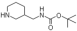 structure of CAS# 142643-29-6, 3-Boc-氨甲基哌啶