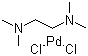 structure of CAS# 14267-08-4, 二氯(N,N,N',N'-四甲基乙二胺)钯
