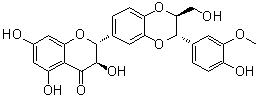 structure of CAS# 142797-34-0, 水飞蓟宾 B