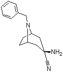 CAS # 142838-94-6, (3-exo)-3-Amino-8-(phenylmethyl)-8-azabicyclo[3.2.1]octane-3-carbonitrile