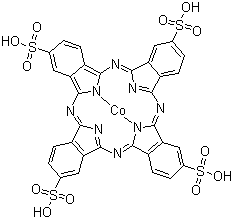 CAS 登录号：14285-59-7, (4,4',4'',4'''-四磺酸基酞菁)钴