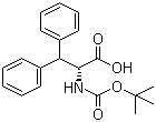 structure of CAS# 143060-31-5, Boc-D-3,3-二苯基丙氨酸