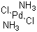 CAS # 14323-43-4, Dichlorodiamminepalladium, Dichlorodiamminepalladium(II)