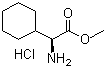 structure of CAS# 14328-63-3, L-环己基甘氨酸甲酯盐酸盐