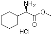 structure of CAS# 14328-64-4, Methyl (2R)-2-amino-2-cyclohexylethanoate hydrochloride