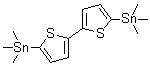 CAS # 143367-56-0, 5,5-Ditrimethylstannyl-2,2'-bithiophene, 5,5'-Bis(trimethylstannyl)-2,2'-bithiophene, 5,5'-Bis(trimethyltin)-2,2'-bithiophene