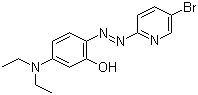 CAS # 14337-53-2, 2-(5-Bromo-2-pyridinylazo)-5-(diethylamino)phenol, 2-(5-Bromo-2-pyridylazo)-5-(diethylamino)phenol, 2-(5-Bromo-2-pyridylazo)-5-diethylaminephenol, 2-(5'-Bromo-2'-pyridylazo)-5-(diethylamino)phenol, 5-Br-DEPAP, 5-Br-PADAP, 5-Bromo-DEPAP, 5-Bromo-PADAP, NSC 367081
