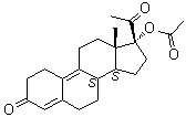 CAS # 14340-04-6, 17-Hydroxy-19-norpregna-4,9-diene-3,20-dione acetate