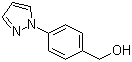 structure of CAS# 143426-49-7, (4-Pyrazol-1-ylphenyl)methanol