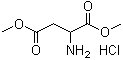 DL-Aspartic acid dimethyl ester hydrochloride molecular structure (CAS 14358-33-9)