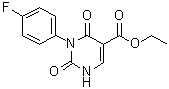 CAS 登录号：1437323-25-5, 1-(4-氟苯基)-1,2,3,6-四氢-2,6-二氧代-5-嘧啶羧酸乙酯