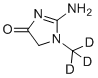 CAS # 143827-20-7, Creatinine-(methyl-d3), Creatinine-d3, 2-Amino-1-(2H3)Methyl-1,5-Dihydro-4H-Imidazol-4-One