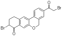 CAS # 1438383-89-1, 9-Bromo-3-(2-bromoacetyl)-10,11-dihydro-5H-benzo[d]naphtho[2,3-b]pyran-8(9H)-one
