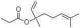 structure of CAS# 144-39-8, Linalyl propionate