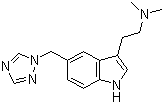 structure of CAS# 144034-80-0, Rizatriptan