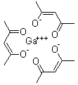 structure of CAS# 14405-43-7, 三(乙酰基丙酮)镓