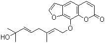 CAS # 144398-34-5, 8-(7-Hydroxy-3,7-dimethyl-2,5-octadienyloxy)psoralen