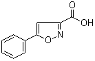 CAS # 14441-90-8, 5-Phenyl-3-isoxazolecarboxylic acid