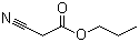 structure of CAS# 14447-15-5, 氰基乙酸正丙酯