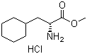 structure of CAS# 144644-00-8, Methyl 3-cyclohexyl-D-alaninate hydrochloride