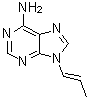 CAS # 1446486-33-4, 9-(1E)-1-Propen-1-yl-9H-purin-6-amine