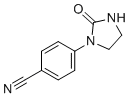 structure of CAS# 144655-81-2, 4-(2-氧代咪唑烷-1-基)苯甲腈
