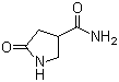 structure of CAS# 14466-21-8, 5-氧代吡咯烷-3-甲酰胺