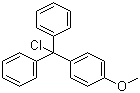 structure of CAS# 14470-28-1, 4-甲氧基三苯基氯甲烷