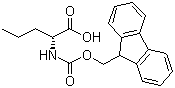 structure of CAS# 144701-24-6, Fmoc-D-正缬氨酸