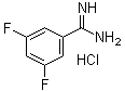 structure of CAS# 144797-68-2, 3,5-二氟苯甲脒盐酸盐