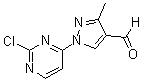 CAS # 1448307-66-1, 1-(2-Chloro-4-pyrimidinyl)-3-methyl-1H-pyrazole-4-carboxaldehyde