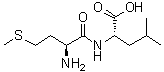 structure of CAS# 14486-16-9, L-蛋氨酰-L-亮氨酸