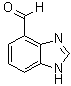 structure of CAS# 144876-36-8, 1H-苯并咪唑-4-甲醛